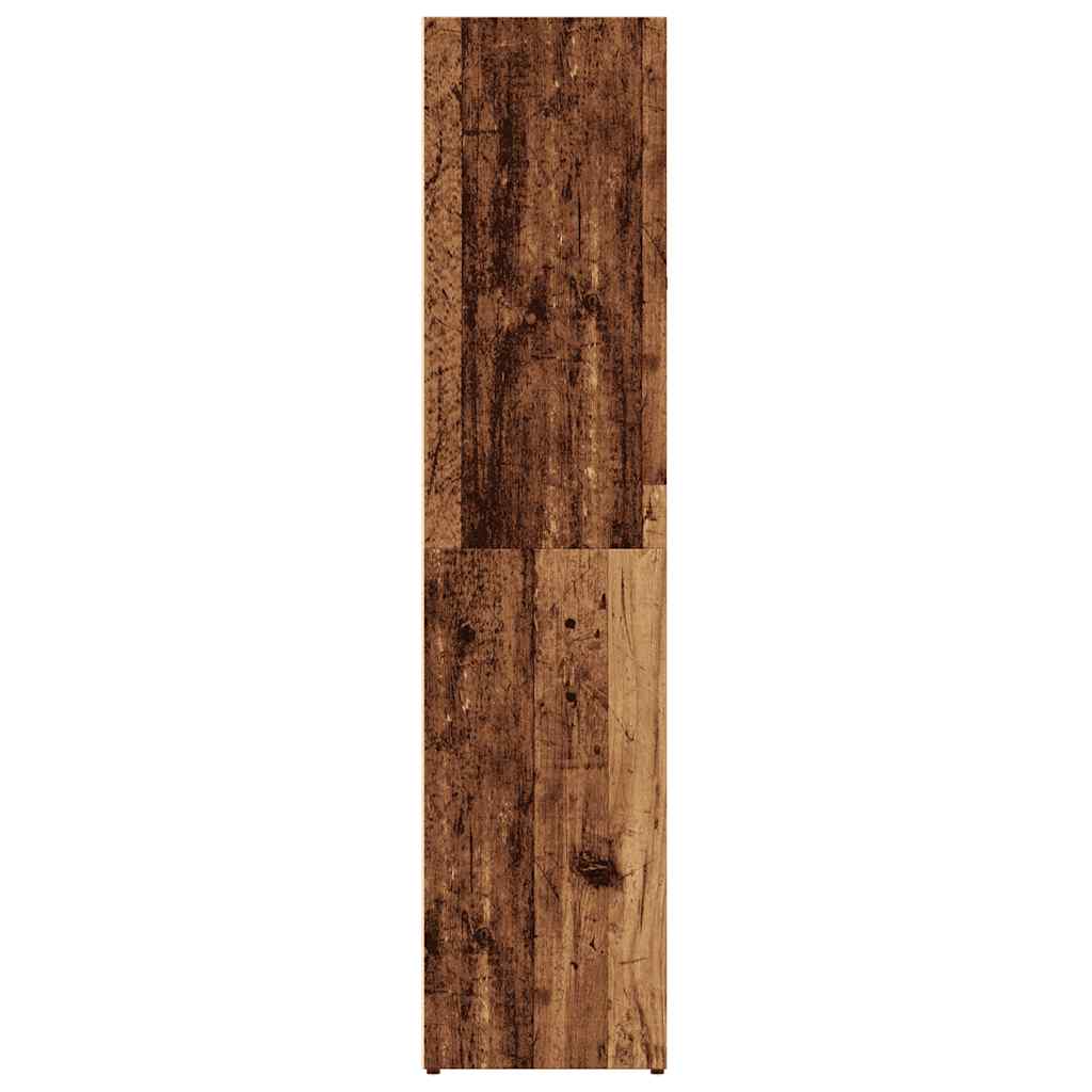Libreria in Legno Antico 66x30x130 cm in Legno Multistrato | homemem39