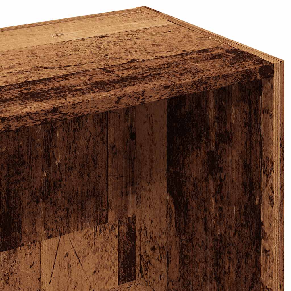 Libreria in Legno Antico 66x30x130 cm in Legno Multistrato | homemem39