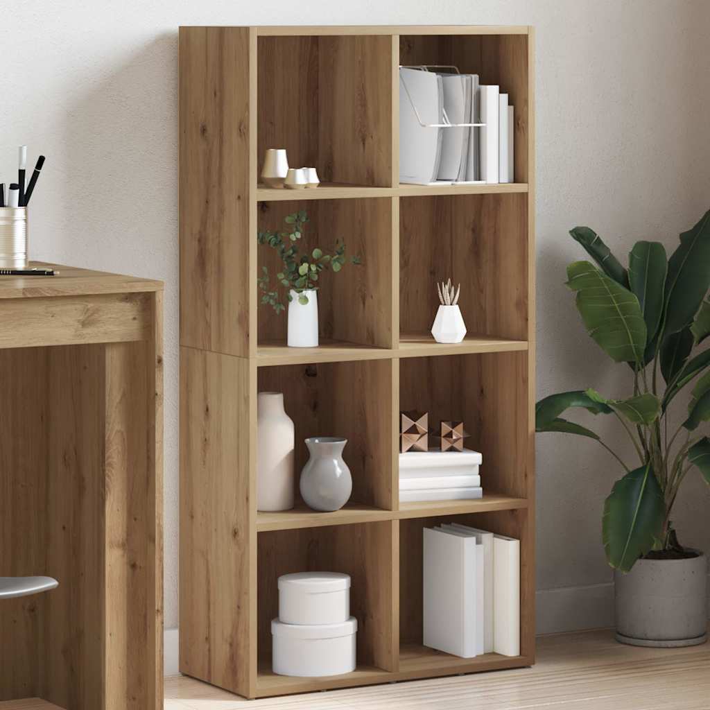 Libreria Rovere Artigianale 66x30x130 cm Legno Multistrato | homemem39