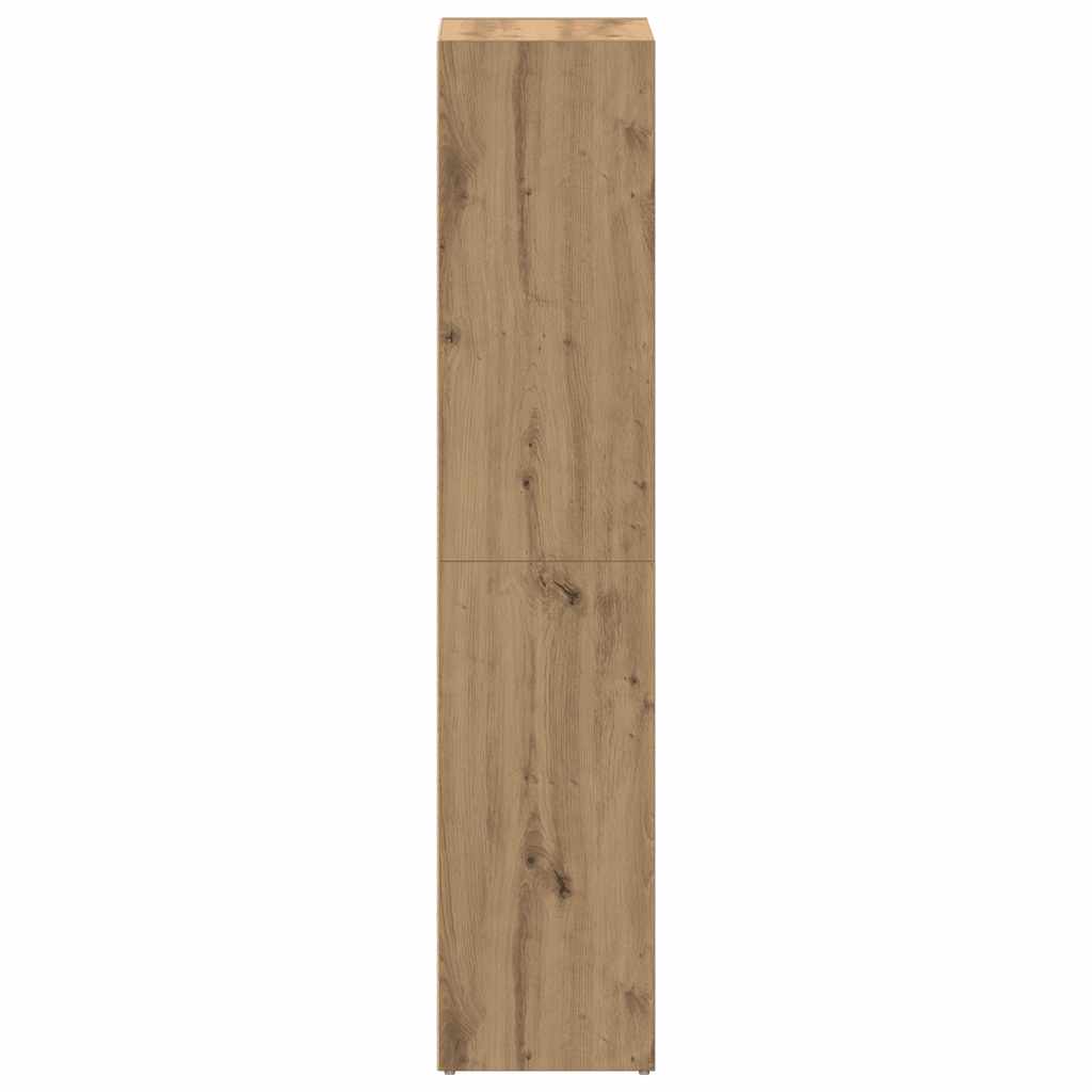 Libreria Rovere Artigianale 66x30x130 cm Legno Multistrato | homemem39