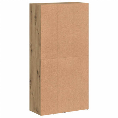 Libreria Rovere Artigianale 66x30x130 cm Legno Multistrato | homemem39