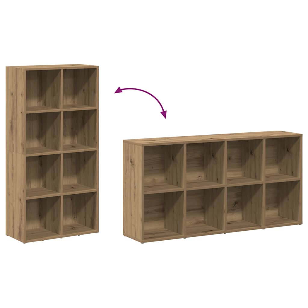 Libreria Rovere Artigianale 66x30x130 cm Legno Multistrato | homemem39