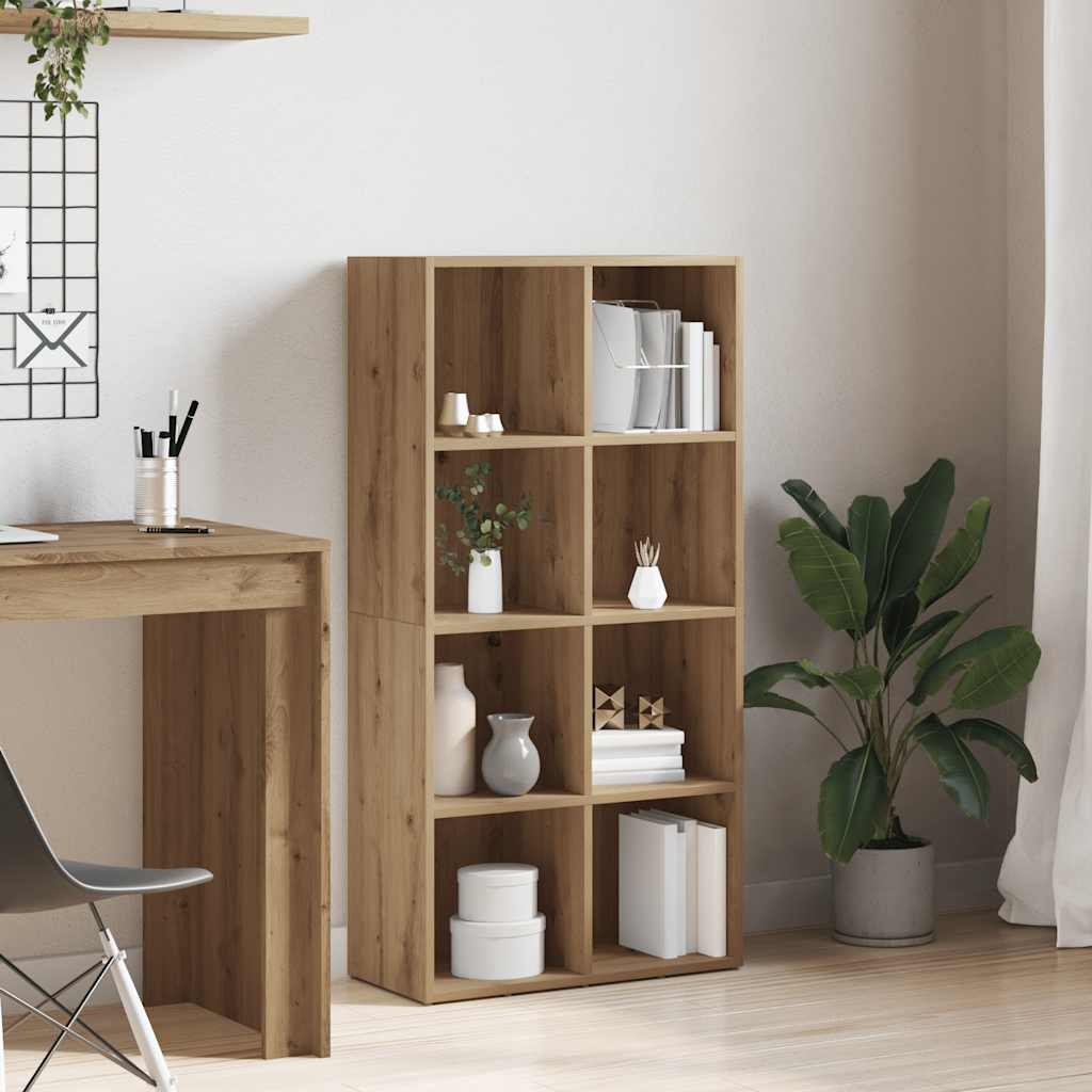 Libreria Rovere Artigianale 66x30x130 cm Legno Multistrato | homemem39