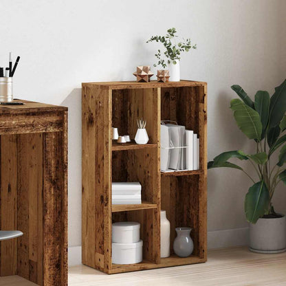 Libreria Legno Antico 50x25x80 cm in Legno Multistrato | homemem39