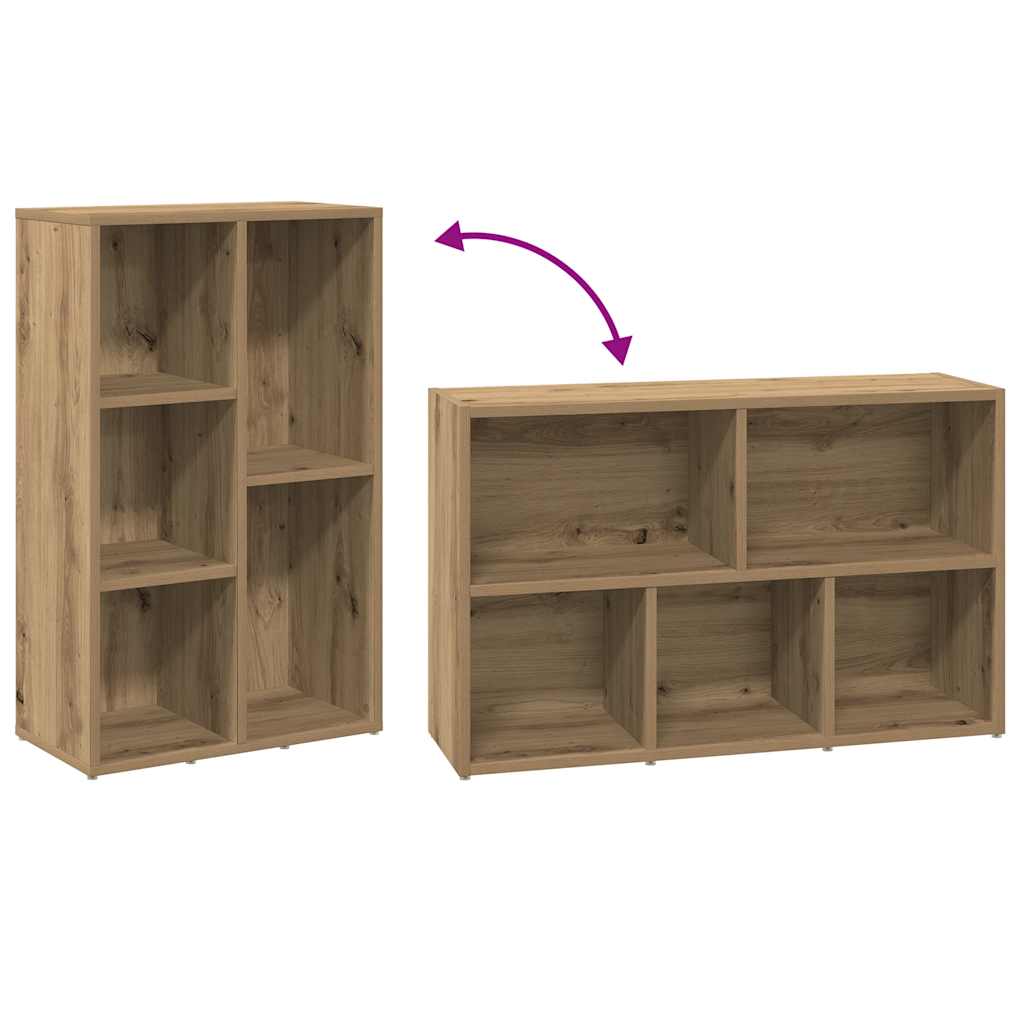 Libreria Rovere Artigianale 50x25x80 cm in Legno Multistrato