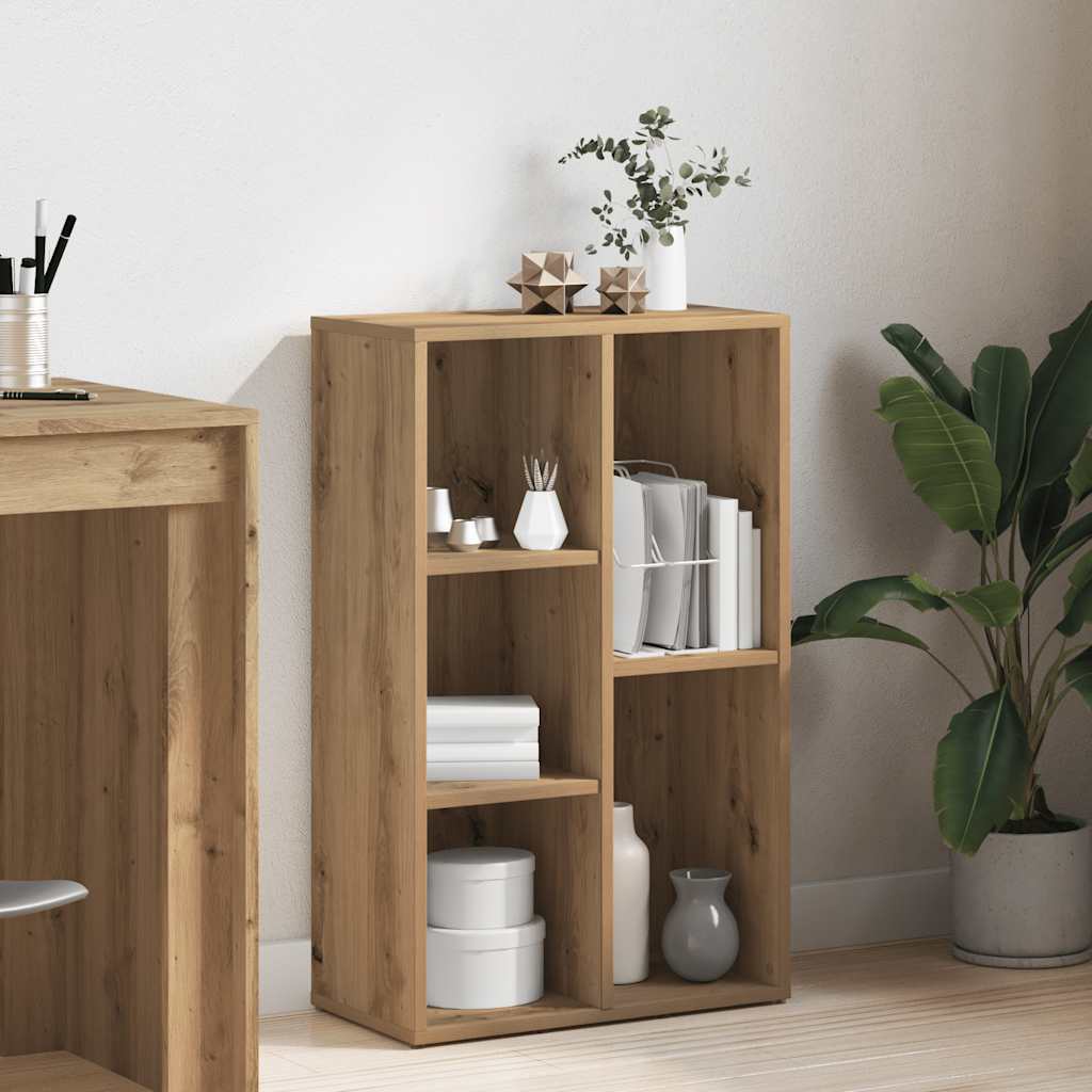 Libreria Rovere Artigianale 50x25x80 cm in Legno Multistrato