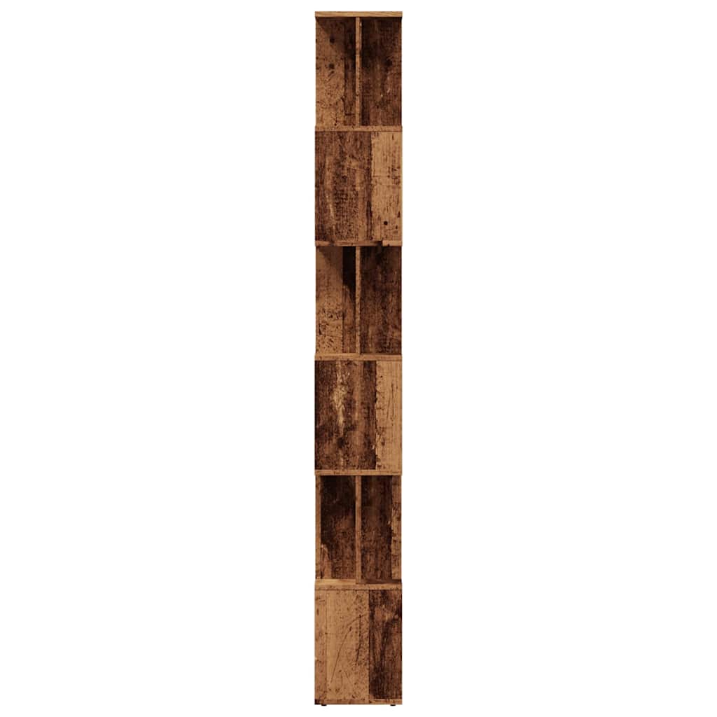 Libreria in Legno Antico 80x24x192 cm Legno Multistrato | homemem39