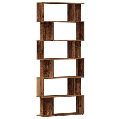 Libreria in Legno Antico 80x24x192 cm Legno Multistrato | homemem39