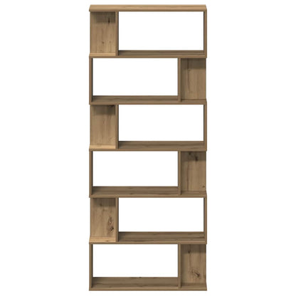 Libreria Rovere Artigianale 80x24x192 cm Legno Multistrato