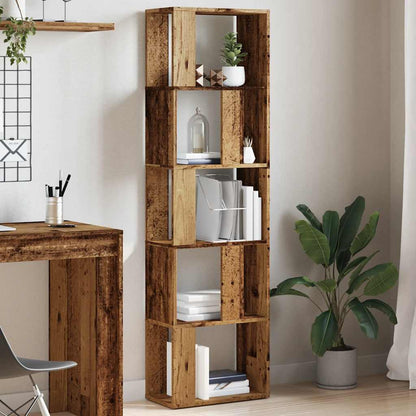 Libreria Legno Antico 45x24x159 cm in Legno Multistrato | homemem39