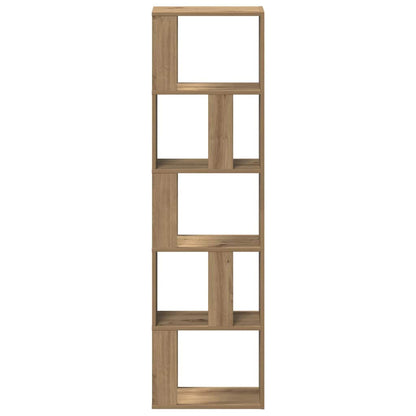 Libreria Rovere Artigianale 45x24x159 cm Legno Multistrato | homemem39