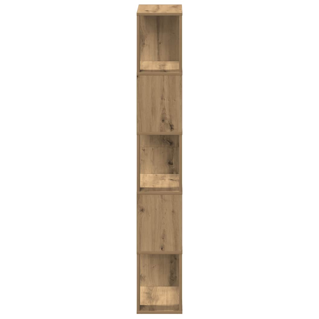 Libreria Rovere Artigianale 45x24x159 cm Legno Multistrato