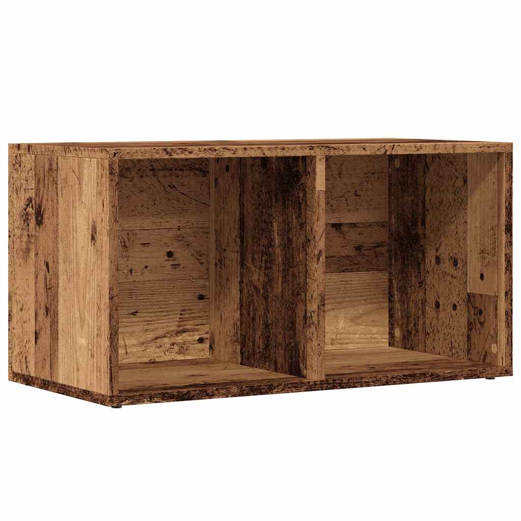 Scatola Portaoggetti Legno Antico Legno Multistrato - homemem39