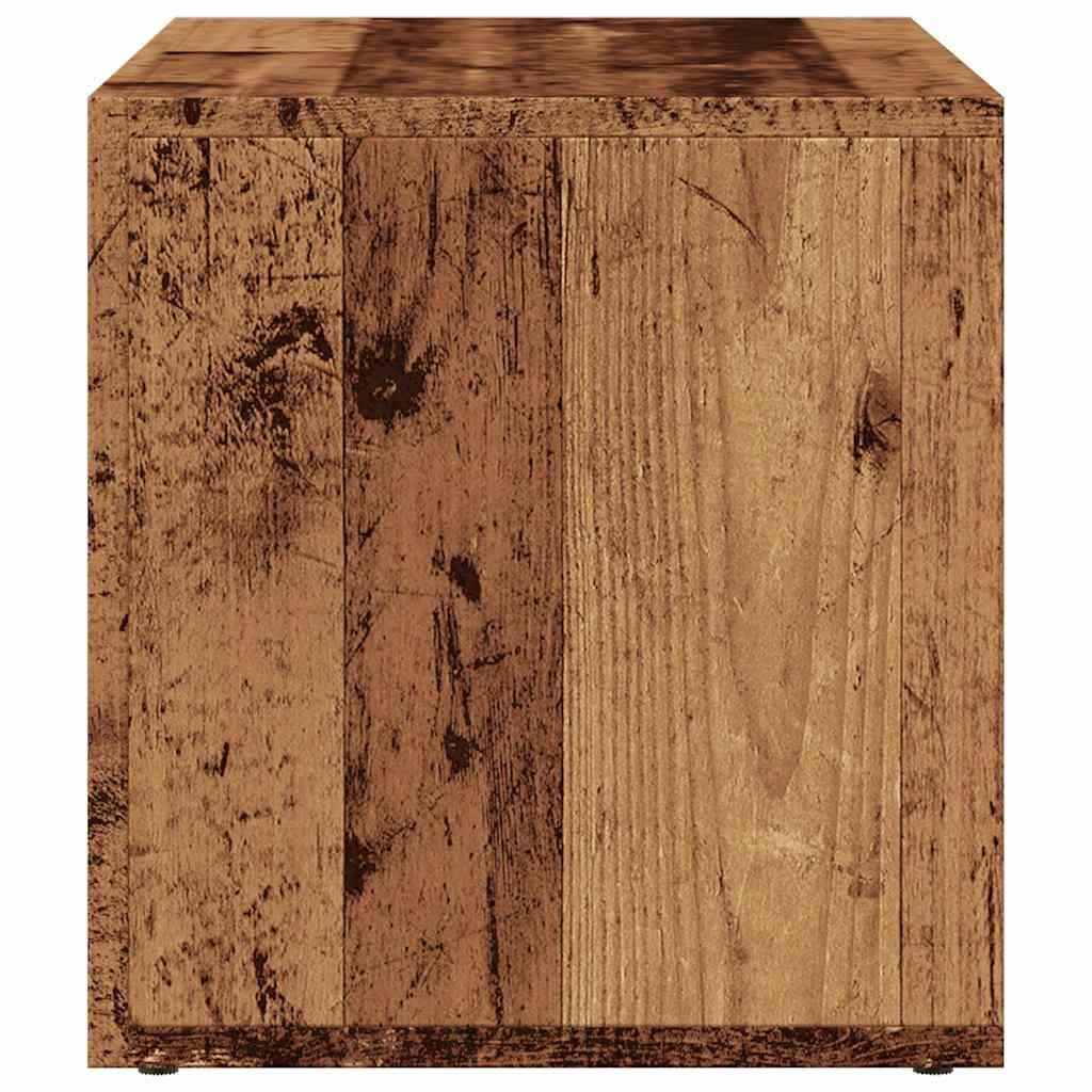 Scatola Portaoggetti Legno Antico Legno Multistrato - homemem39