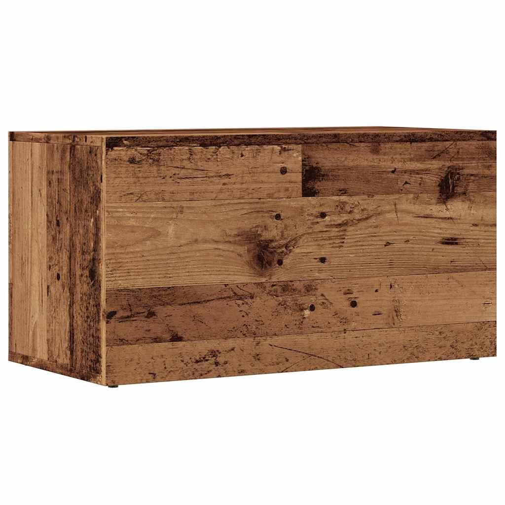 Scatola Portaoggetti Legno Antico Legno Multistrato - homemem39