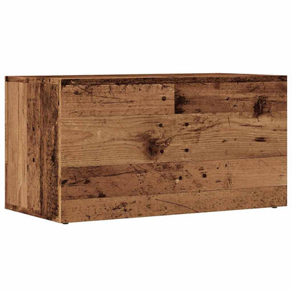 Scatola Portaoggetti Legno Antico Legno Multistrato - homemem39