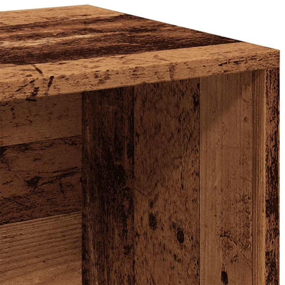 Scatola Portaoggetti Legno Antico Legno Multistrato - homemem39