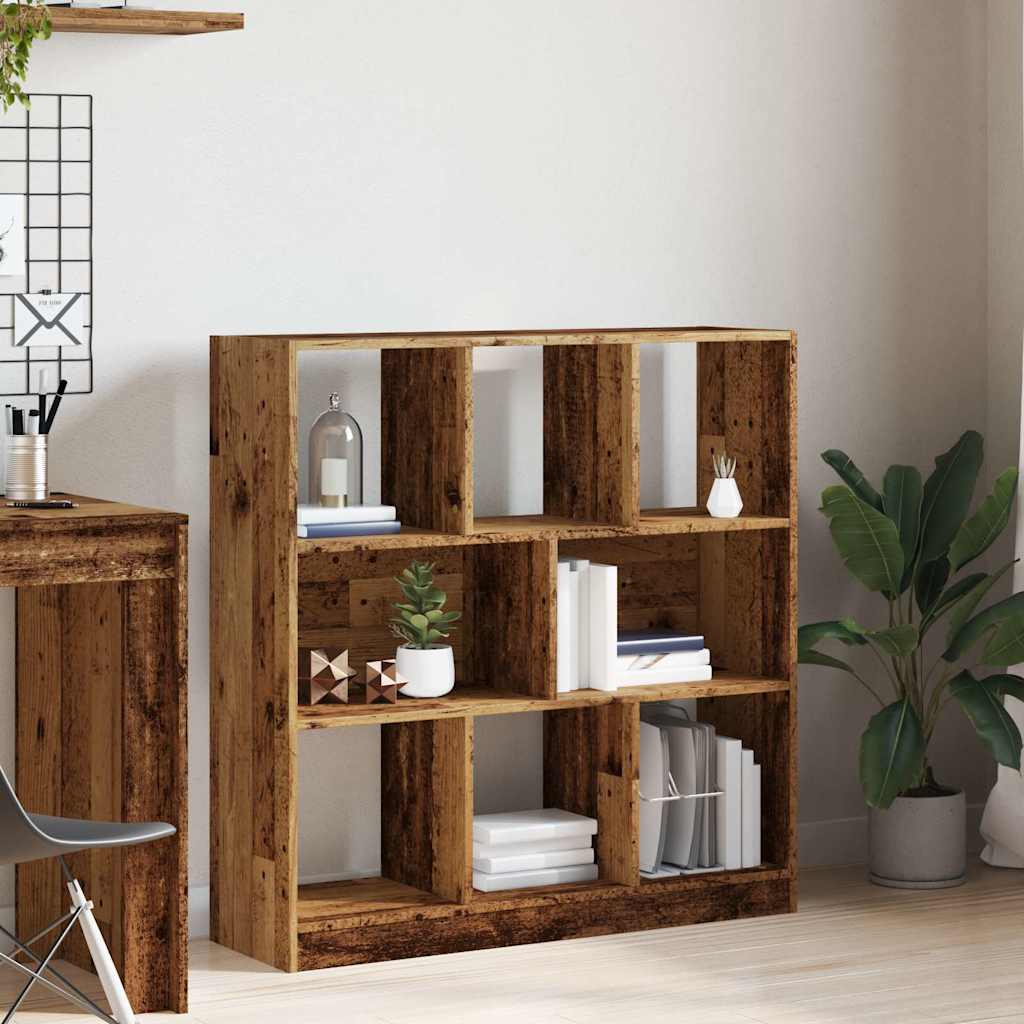 Libreria in Legno Antico 97,5x29,5x100 cm Legno Multistrato | homemem39