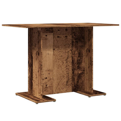Tavolo da Pranzo Legno Antico 110x60x75 cm in Legno Multistrato | homemem39