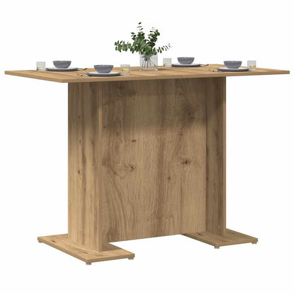 Tavolo Pranzo Rovere Artigianale 110x60x75 cm Legno Multistrato