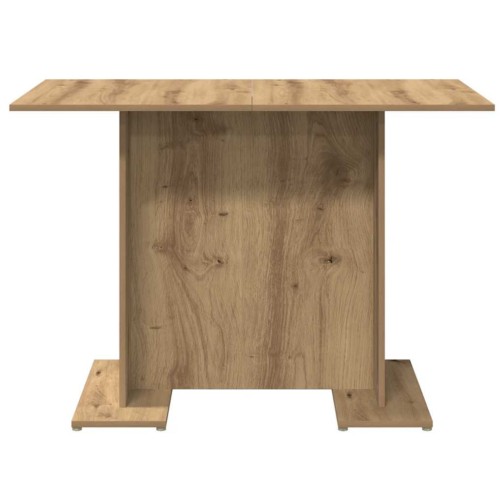 Tavolo Pranzo Rovere Artigianale 110x60x75 cm Legno Multistrato | homemem39