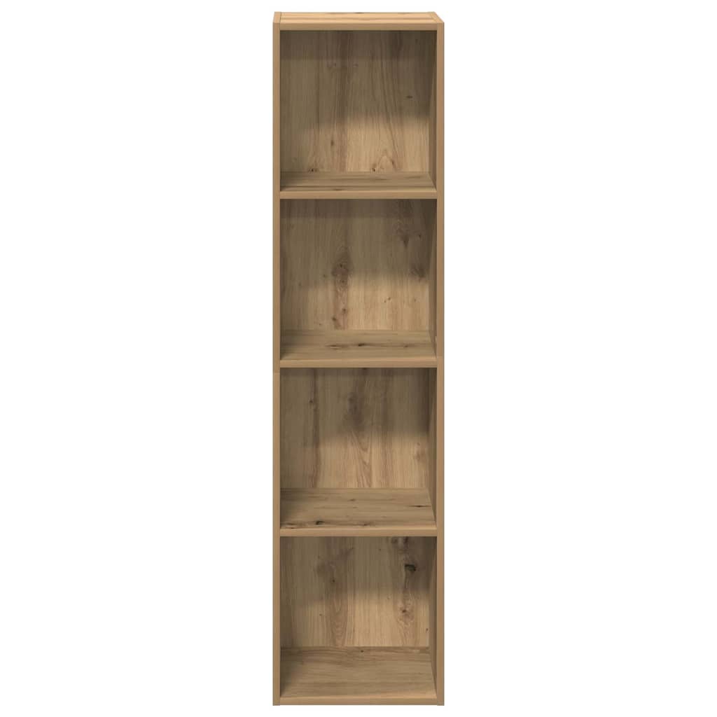 Libreria/Mobile TV Rovere Artigianale 36x30x143 cm Truciolato | homemem39
