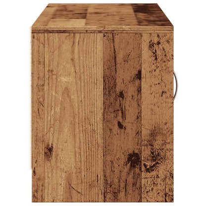 Mobile Porta TV Legno Antico 102x30x37,5 cm Legno Multistrato | homemem39
