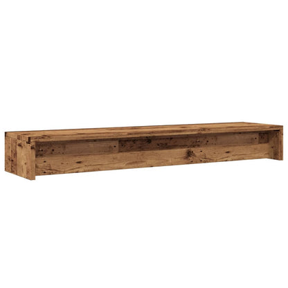 Supporto per Monitor Legno Antico 100x24x13cm Legno Multistrato