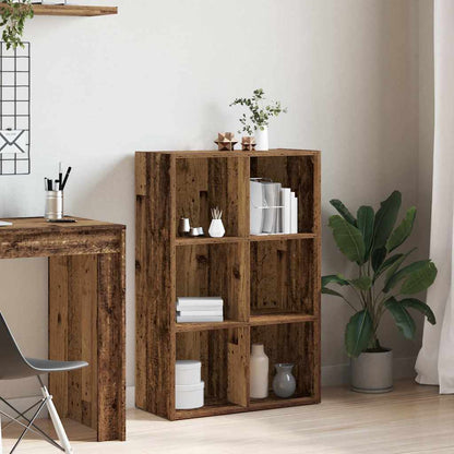 Libreria/Credenza Legno Antico 66x30x98 cm Legno Multistrato | homemem39