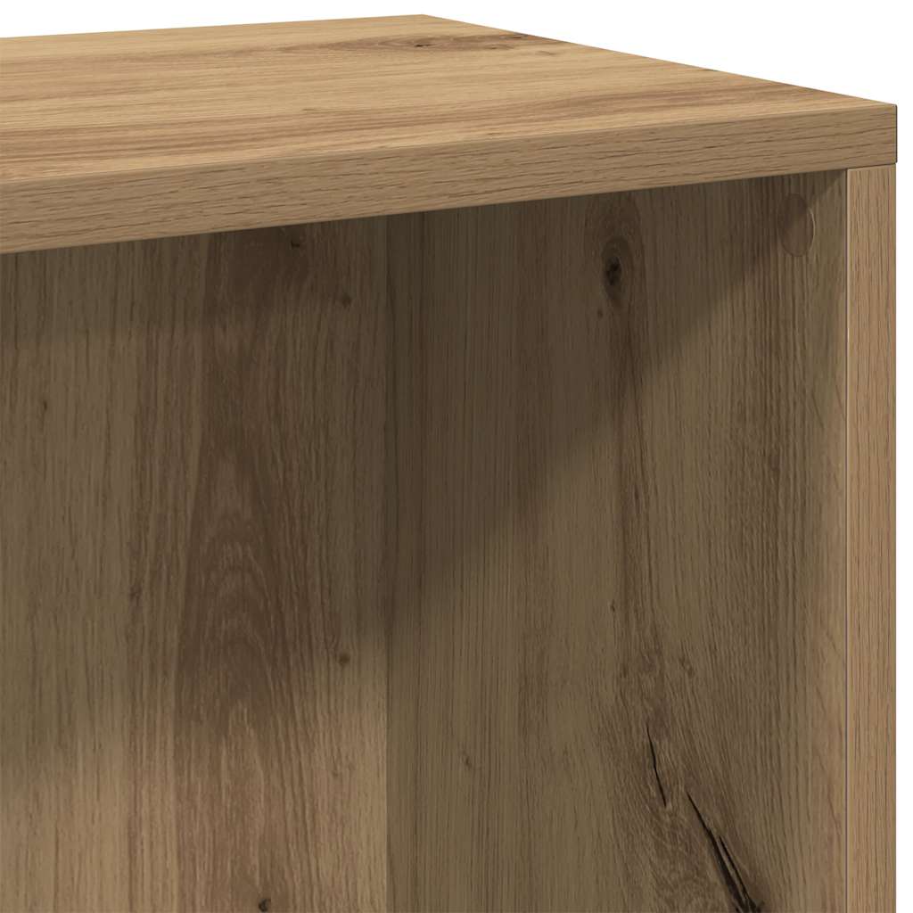 Libreria/Credenza Rovere Artigianale 66x30x98 cm in Truciolato | homemem39