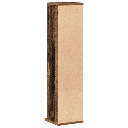 Mobile Porta CD Legno Vecchio 21x20x88 cm in Legno Multistrato - homemem39