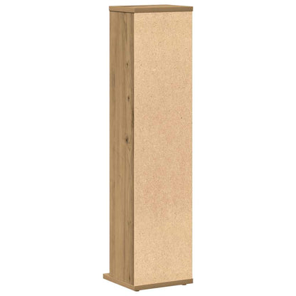 Mobile Porta CD Artigianale 21x20x88 cm Legno Multistrato - homemem39