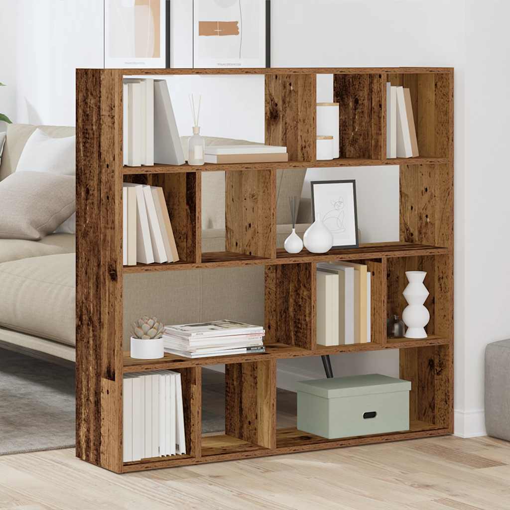 Libreria/Divisorio Legno Antico 105x24x102 cm | homemem39