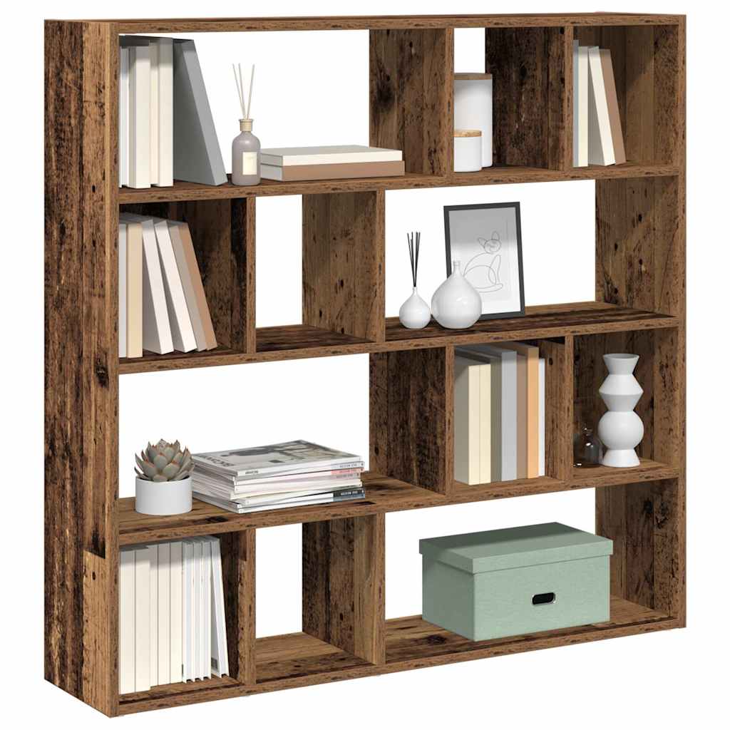 Libreria/Divisorio Legno Antico 105x24x102 cm | homemem39