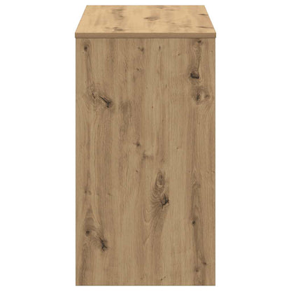 Scrivania Rovere Artigianale 90x40x72 cm in Legno Multistrato