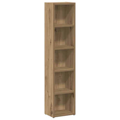 Mobili Porta CD 2pz Rovere Artigianale 21x16x93,5 in Truciolato