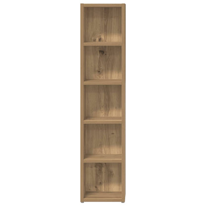 Mobili Porta CD 2pz Rovere Artigianale 21x16x93,5 in Truciolato - homemem39