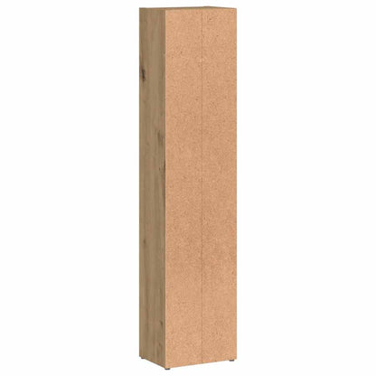Mobili Porta CD 2pz Rovere Artigianale 21x16x93,5 in Truciolato - homemem39