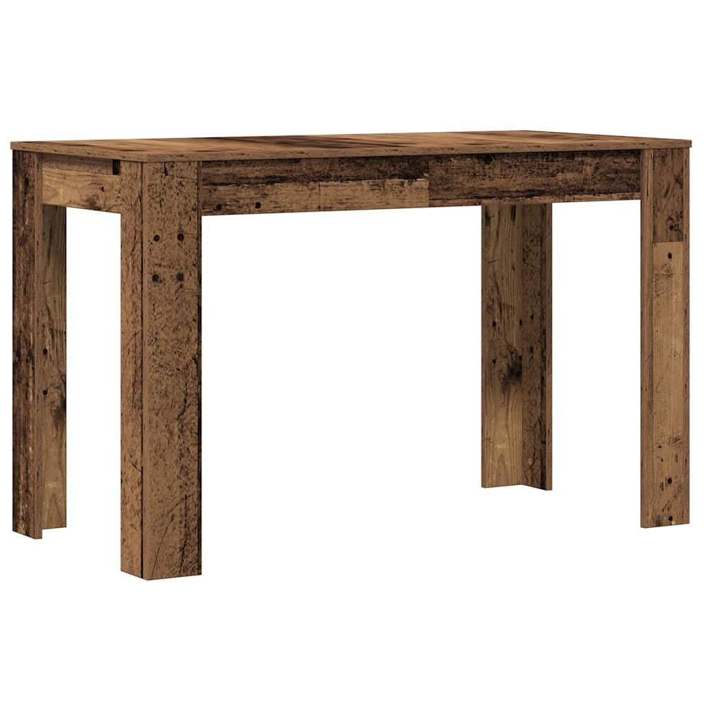 Tavolo da Pranzo Legno Antico 120x60x76 cm in Truciolato | homemem39