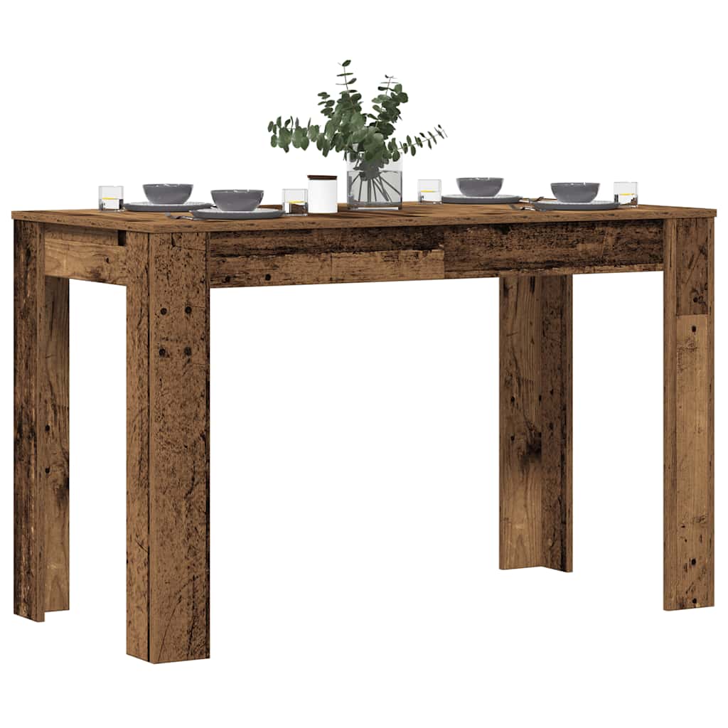 Tavolo da Pranzo Legno Antico 120x60x76 cm in Truciolato | homemem39
