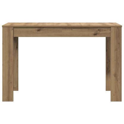 Tavolo da Pranzo Rovere Artigianale 120x60x76 cm in Truciolato | homemem39