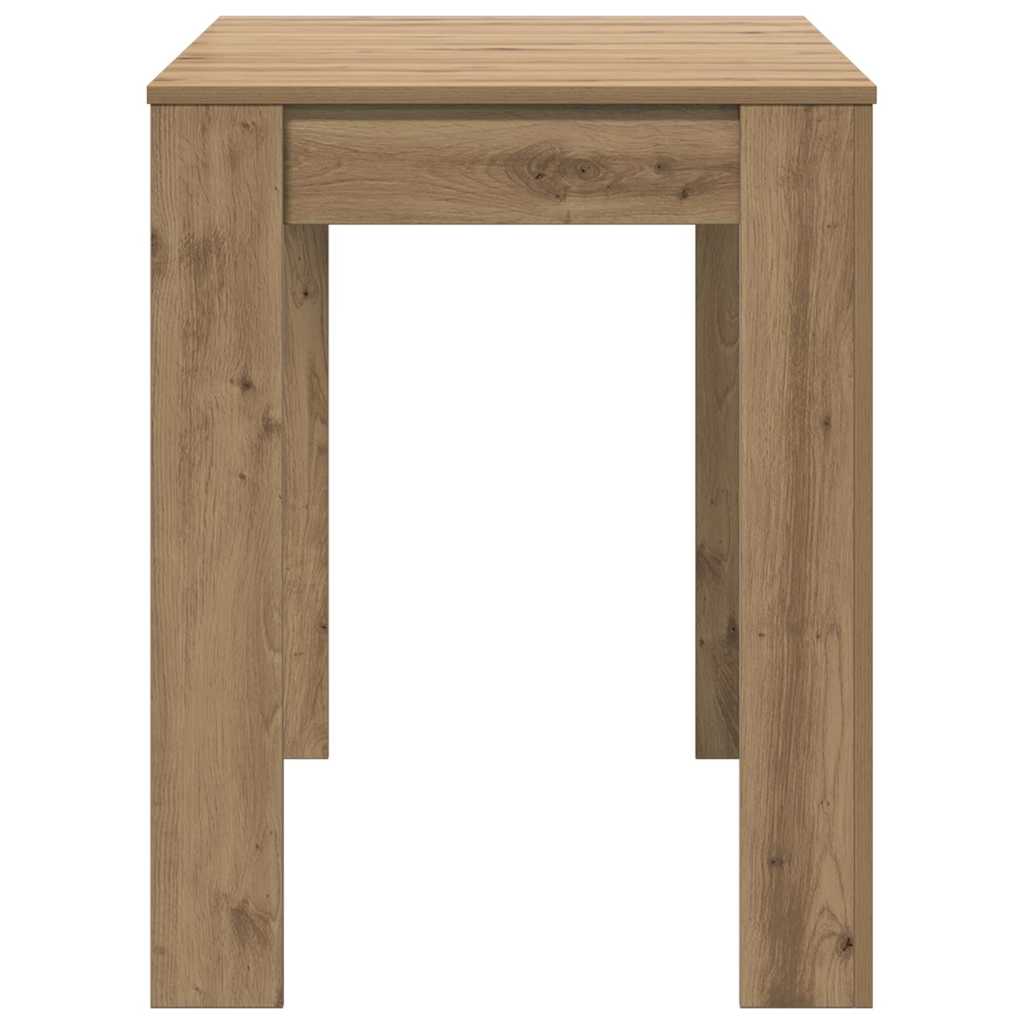 Tavolo da Pranzo Rovere Artigianale 120x60x76 cm in Truciolato