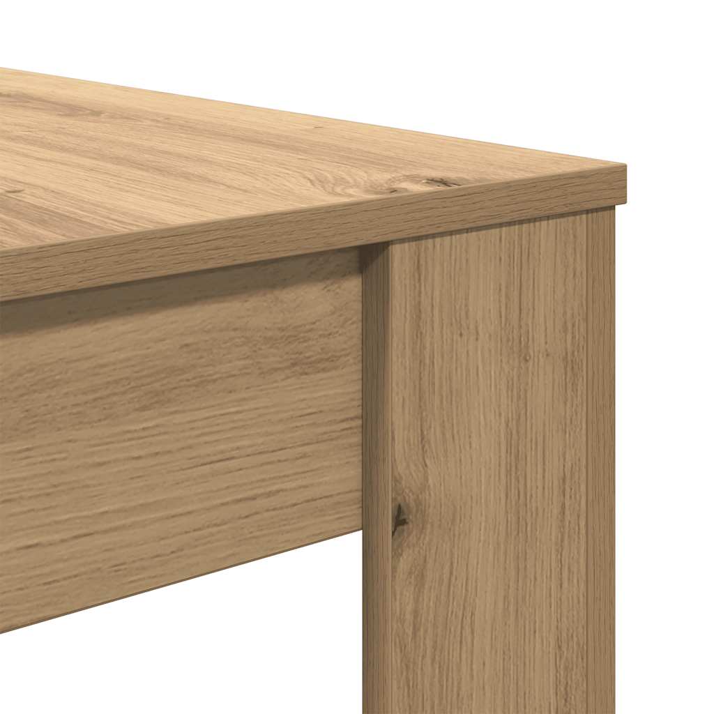 Tavolo da Pranzo Rovere Artigianale 120x60x76 cm in Truciolato