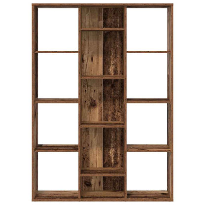 Libreria/Divisorio Legno Vecchio 100x24x140 cm in Truciolato - homemem39