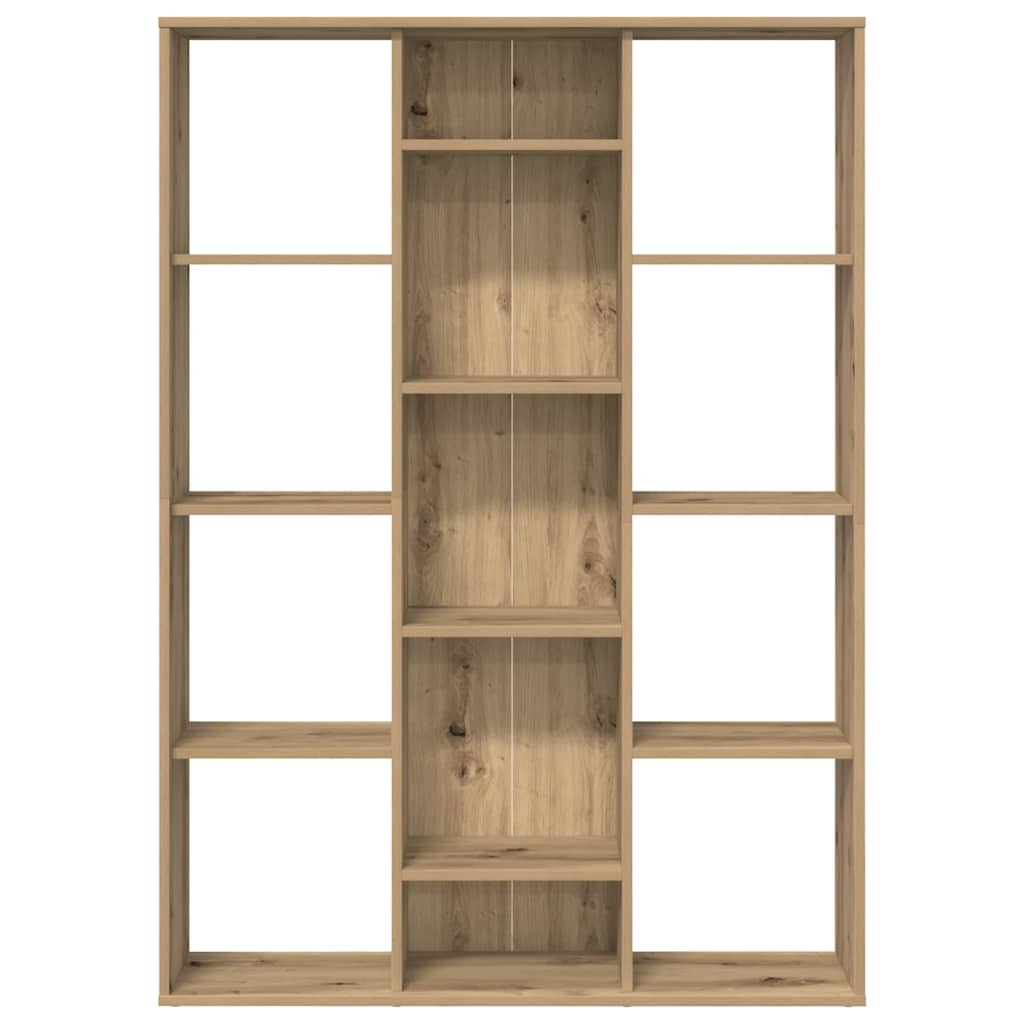 Libreria/Divisorio Rovere Artigianale 100x24x140 cm Truciolato - homemem39