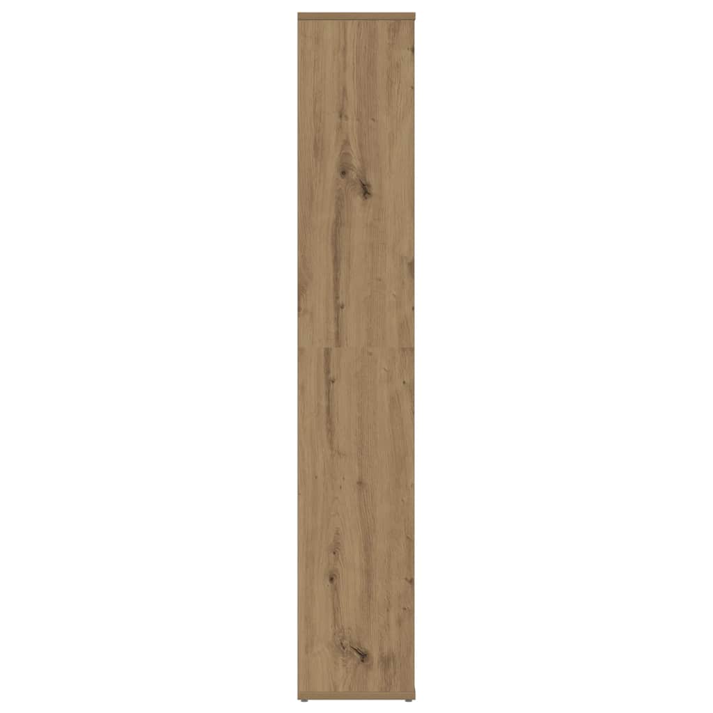 Libreria/Divisorio Rovere Artigianale 100x24x140 cm Truciolato - homemem39