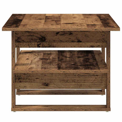 Tavolino da Salotto Legno Antico 102x55x42 cm Legno Multistrato | homemem39