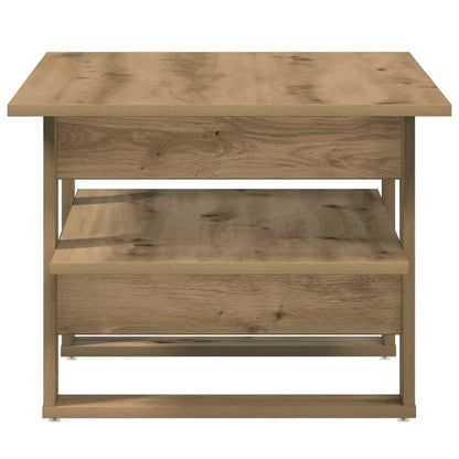 Tavolino Salotto Rovere Artigianale 102x55x42 cm Multistrato | homemem39