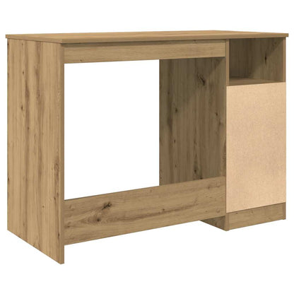 Scrivania Rovere Artigianale 102x76x50 cm in Legno Multistrato - homemem39
