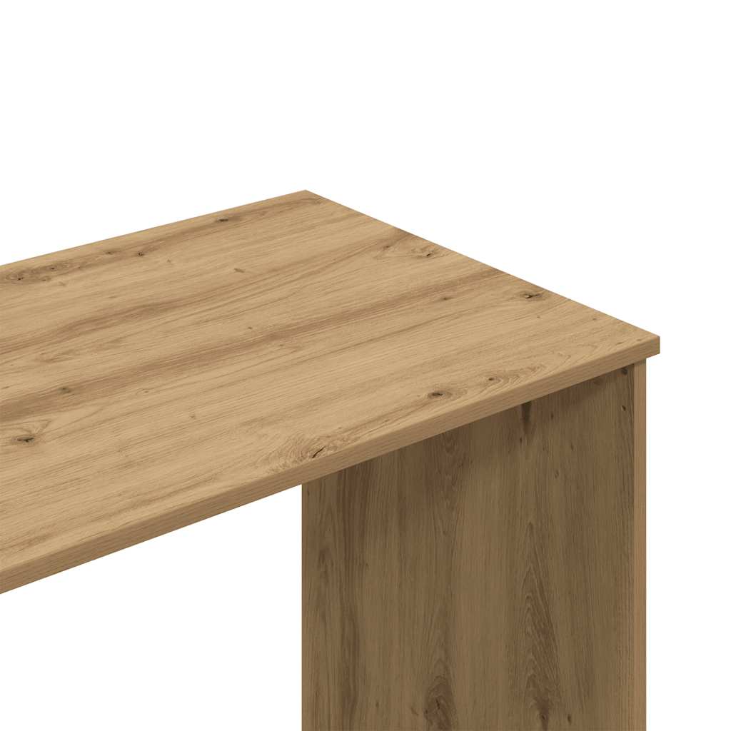 Scrivania Rovere Artigianale 102x76x50 cm in Legno Multistrato - homemem39